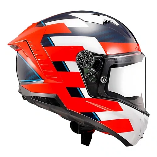 Viseira Capacete Ls2 Ff805 Thunder Azul Blue Original Premium