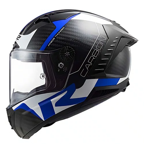 Viseira Capacete Ls2 Ff805 Thunder Revo Azul Original Premium