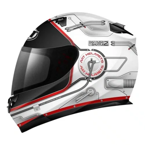Viseira Capacete Mt Blade thunder shox Fume Polivisor