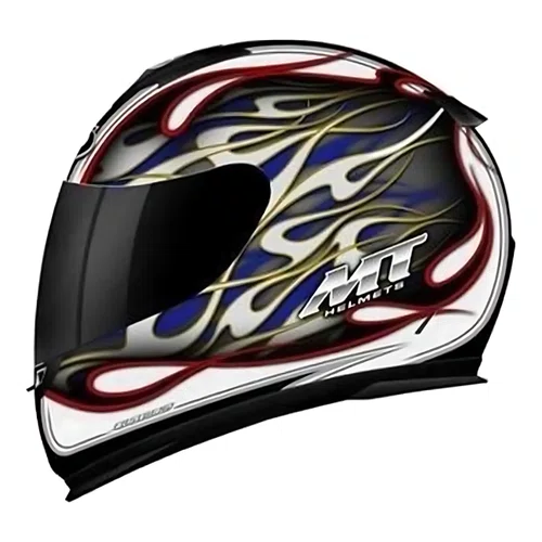 Viseira Capacete Mt Blade thunder shox Fume Polivisor