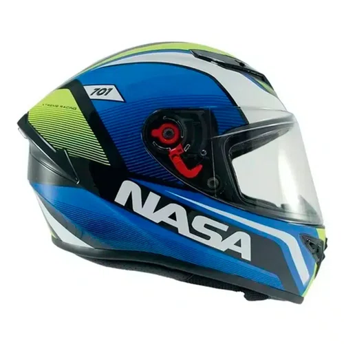 Viseira Capacete Nasa Ns-701 Nzi Axxis Cristal Polivisor