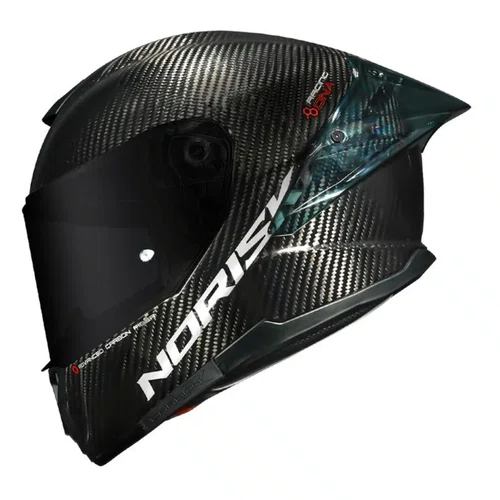 Viseira Capacete Norisk Carbon R Cristal Premium Antirrisco