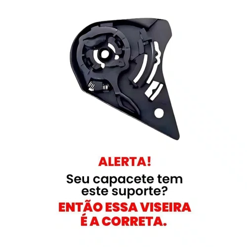 Viseira Capacete Norisk Ff391 FF389 FF369 Cristal Polivisor