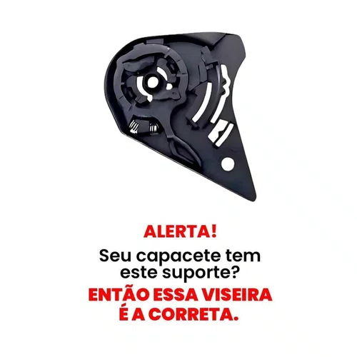 Viseira Capacete Norisk Ff391 Razor Cristal Original Premium