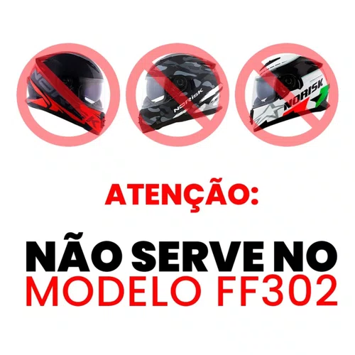 Viseira Capacete Norisk Ff391 Razor Fume