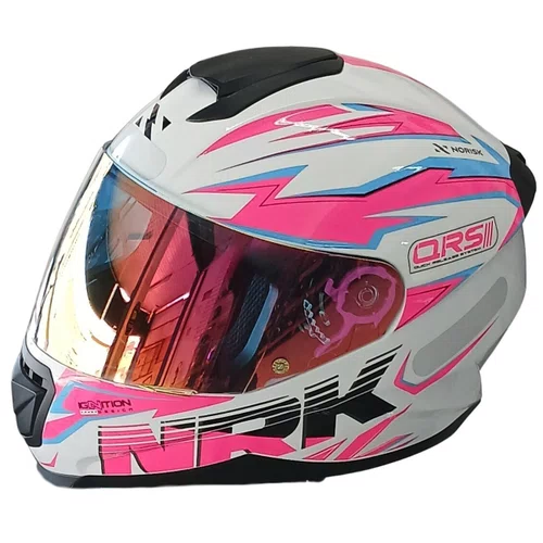 Viseira Capacete Norisk Ff391 Razor Revo Pink Dia E Noite