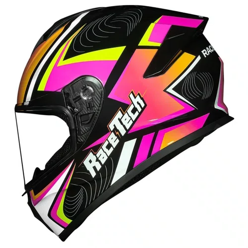 Viseira Capacete Race Tech Hit Cristal