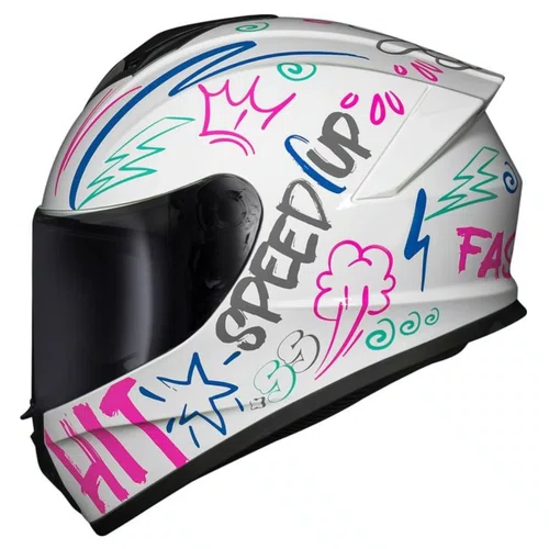 Viseira Capacete Race Tech Hit Cromada Iridium