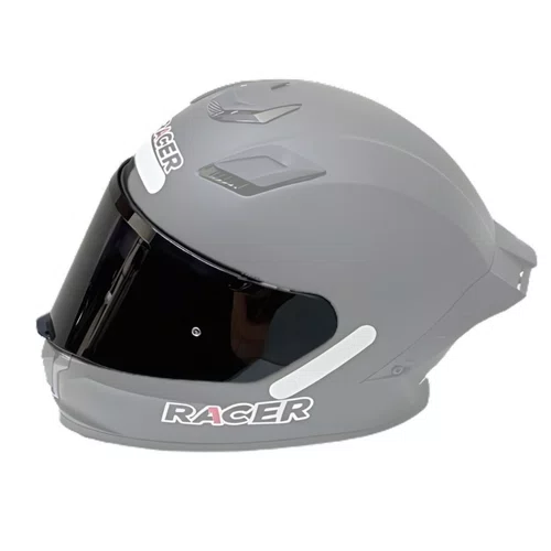Viseira Capacete Racer1 Rc1 Fume Original Premium Proteção UV
