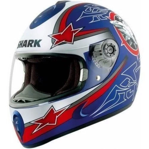 Viseira Capacete Shark S800 S650 S700 S900 Fume C Botões