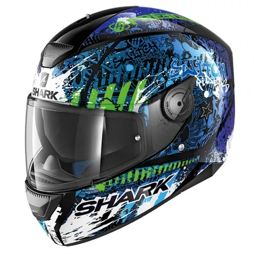 Viseira Capacete Shark Skwal Cristal e Viseira Fume