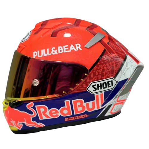 Viseira Capacete Shoei X14 Rf1200 Nxr Cwr 1 Revo Vermelha