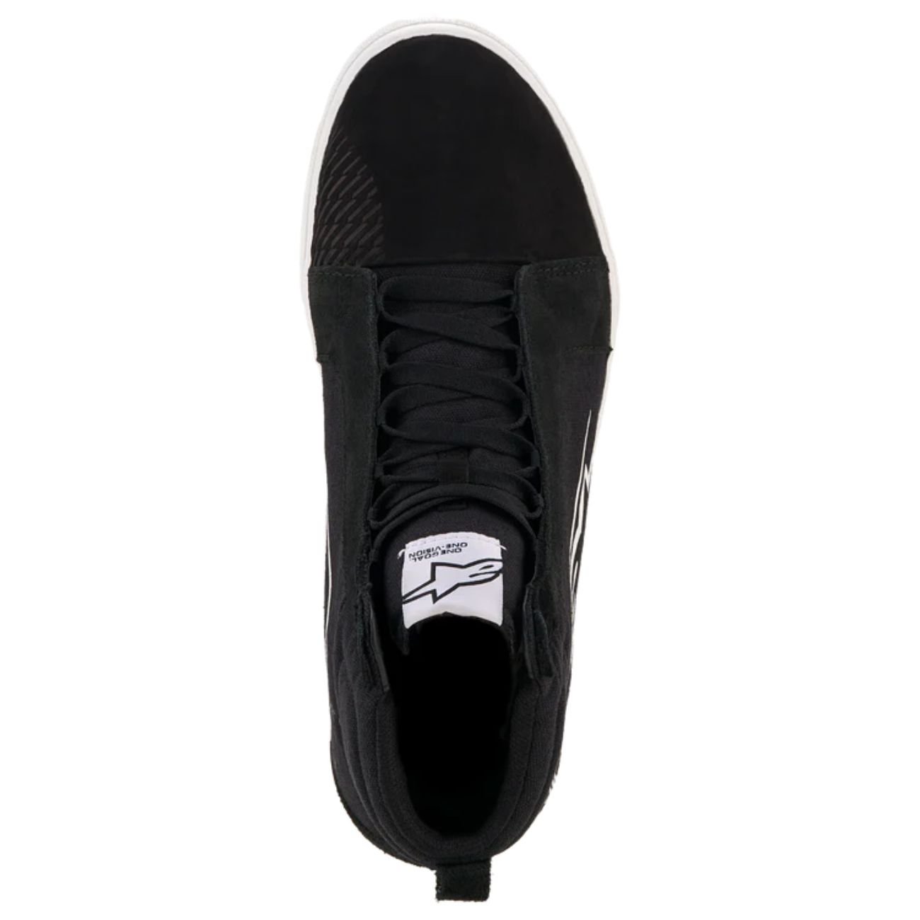 Tênis Pilotagem Alpinestars Ride 63 Canvas Preto Branco
