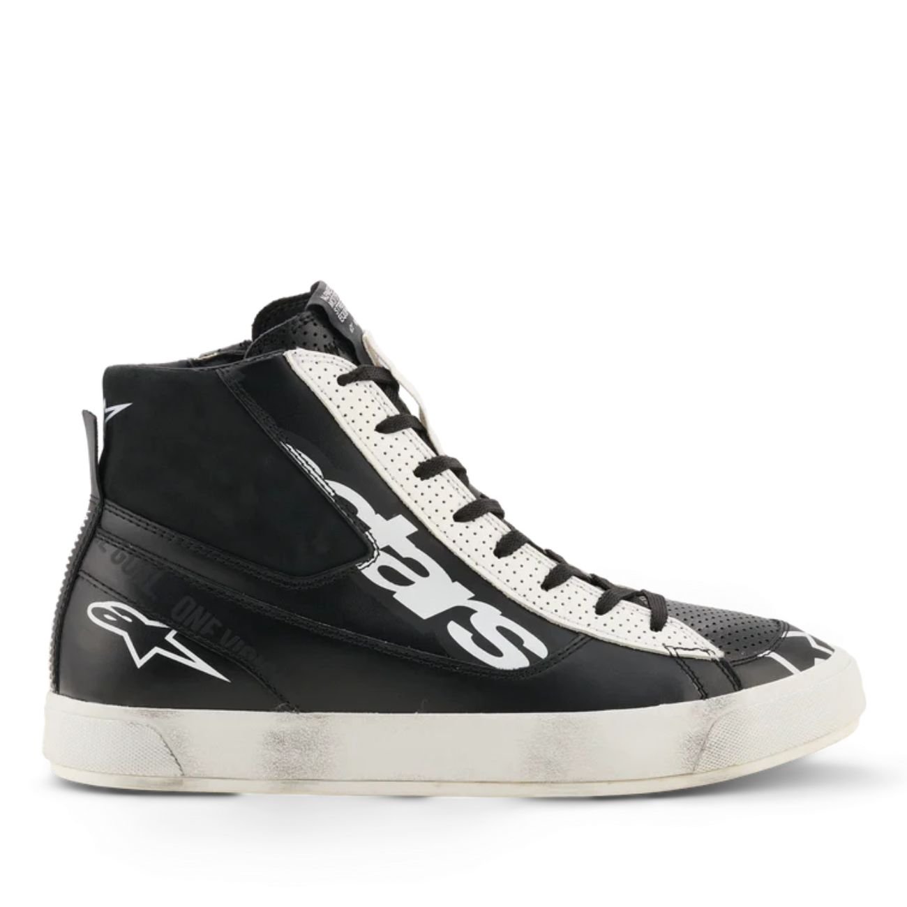 Tênis Pilotagem Alpinestars Stated Flair Preto Branco