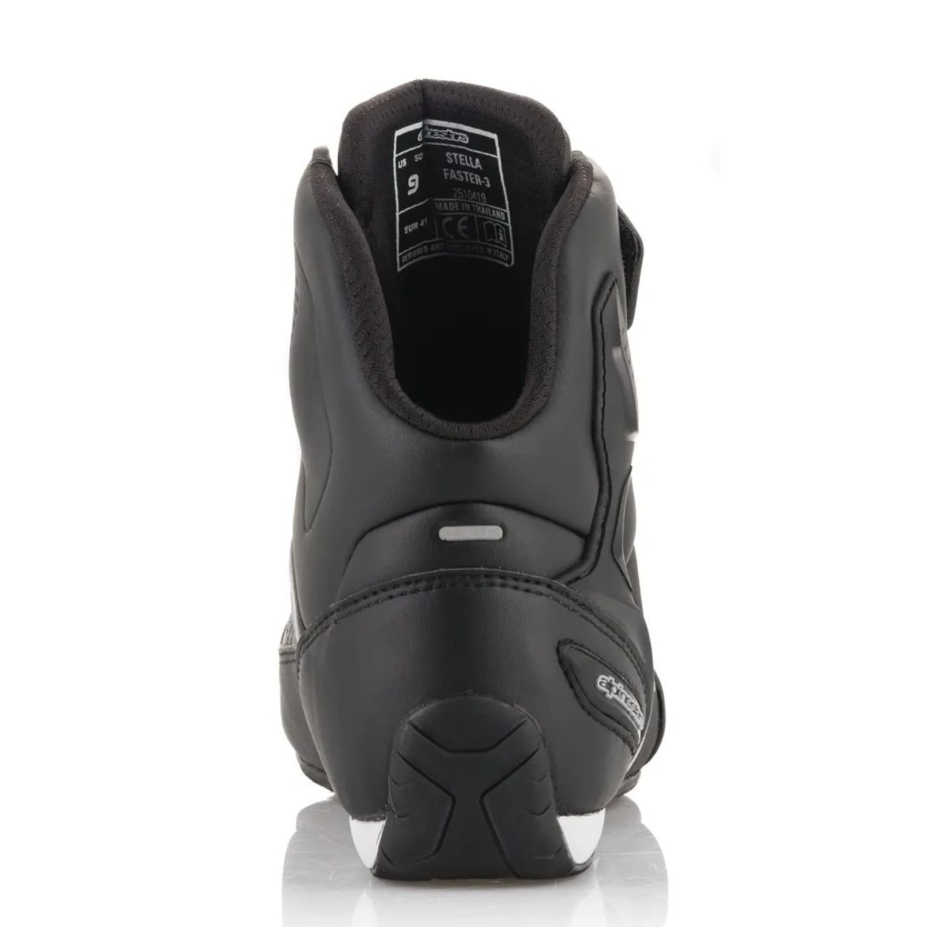 Tênis Pilotagem Alpinestars Stella Faster 3 Preto Prata