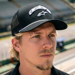 Bone Alpinestars Agree Trucker Preto Preto