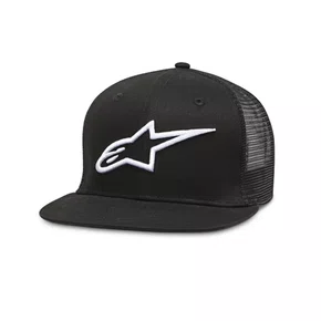 Bone Alpinestars Corp Trucker Preto Branco