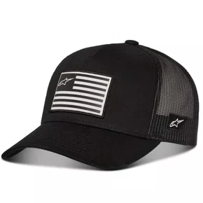 Bone Alpinestars Flag Snapback Preto Preto