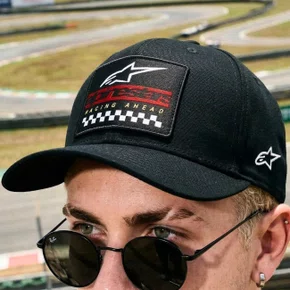 Bone Alpinestars Matrix Snapback Preto