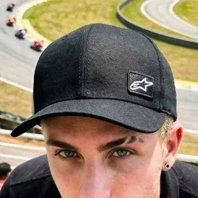 Boné Alpinestars Pivot Preto Flexfit