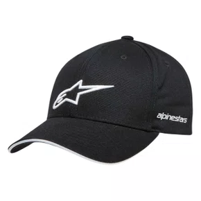 Bone Alpinestars Rostrum Snapback Preto Branco
