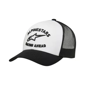 Bone Alpinestars Triple Trucker Branco Preto