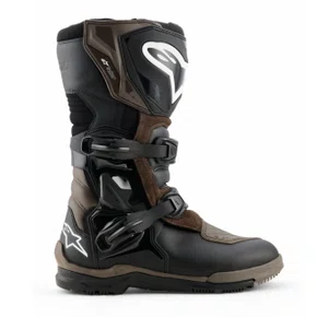 Bota Alpinestars Corozal V2 Adventure Drystar Marrom Preta