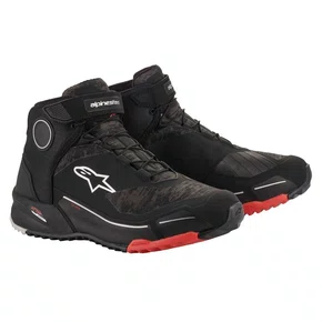 Bota Alpinestars Crx Drystar Preta Camo Vermelha