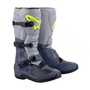 Bota Alpinestars Tech 3 Cinza Escuro Cinza Claro Preto