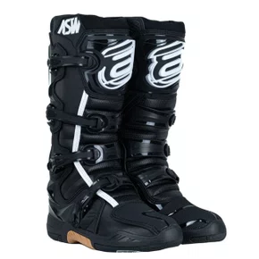 Bota Off Road Asw Elevate Preta Branca