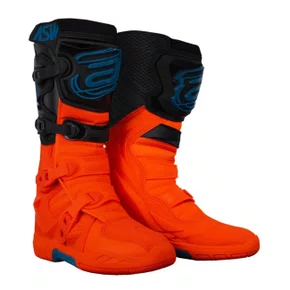Bota Off Road Asw Elevate Preta Laranja