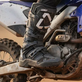 Bota Motocross Leatt 4.5 Enduro Grafite Preta