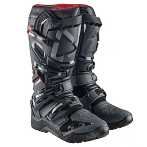Bota Motocross Leatt 5.5 FlexLock Enduro Grafite com Preto