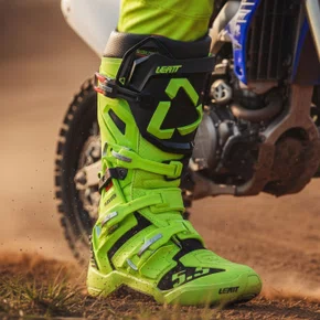 Bota Motocross Leatt 5.5 Flexlock Verde