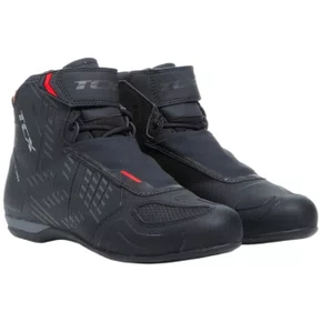 Bota Tcx Tenis Pilotagem Moto Ro4D WP Preta Curta