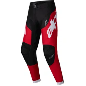 Calça Alpinestars Racer Veil Preto Vermelho Fluor