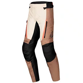 Calça Alpinestars ST 1 WP Caqui Areia Preta Vermelha Fluo