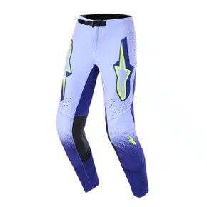 Calça Alpinestars Supertech Scenz Roxo Amarelo Fluo