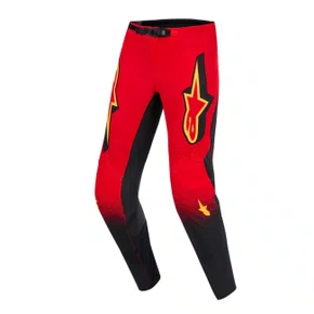 Calça Alpinestars Supertech Scenz Vermelho Preto Amarelo