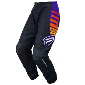 Calça ASW Image Relay Feminino Preto Roxo Amarelo Fluo