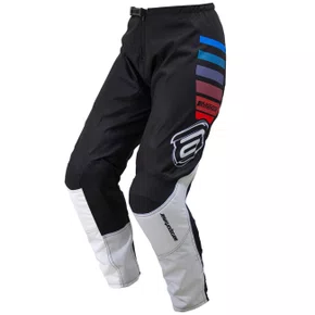 Calça ASW Image Relay Preto Branco Roxo Off-Road