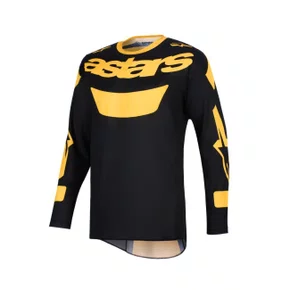 Camisa Alpinestars Racer Riway Amarelo Preto