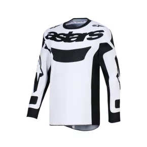 Camisa Alpinestars Racer Riway Branco Preto