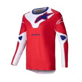 Camisa Alpinestars Racer Veil Vermelho Branco Original Premium