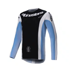 Camisa Alpinestars Techstar Melt Preto Azul