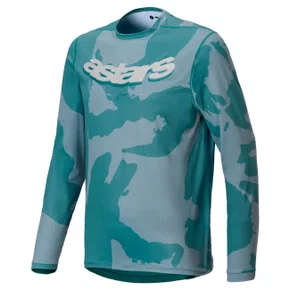 Camisa Ciclismo Alpinestars A Dura Hollow Camo ML Verde Camo