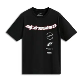 Camiseta Alpinestars Abus Preta manga curta casual básica
