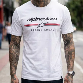 Camiseta Alpinestars Betteryet Masculina - Branco (Original)