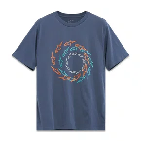 Camiseta Alpinestars Concentric Azul Slate
