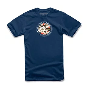 Camiseta Alpinestars Dot Camo Azul Marinho